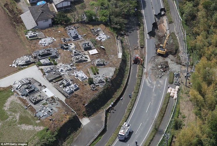 Terremoto en Japón